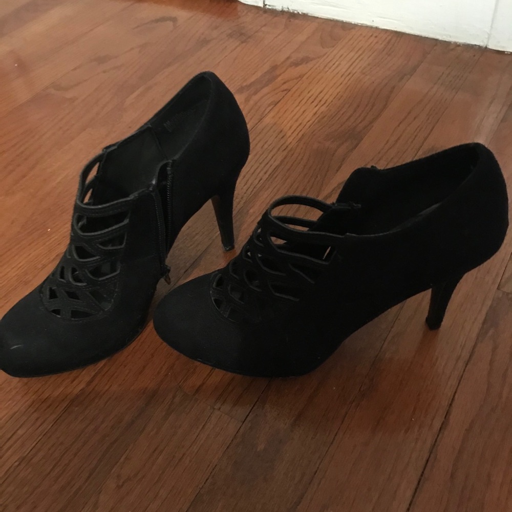 black heels